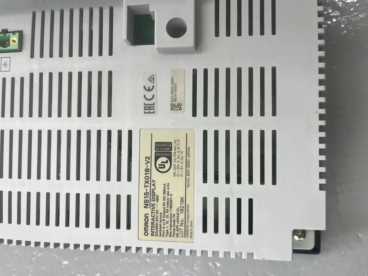 Billede 2 - Omron NS15 touch HMI