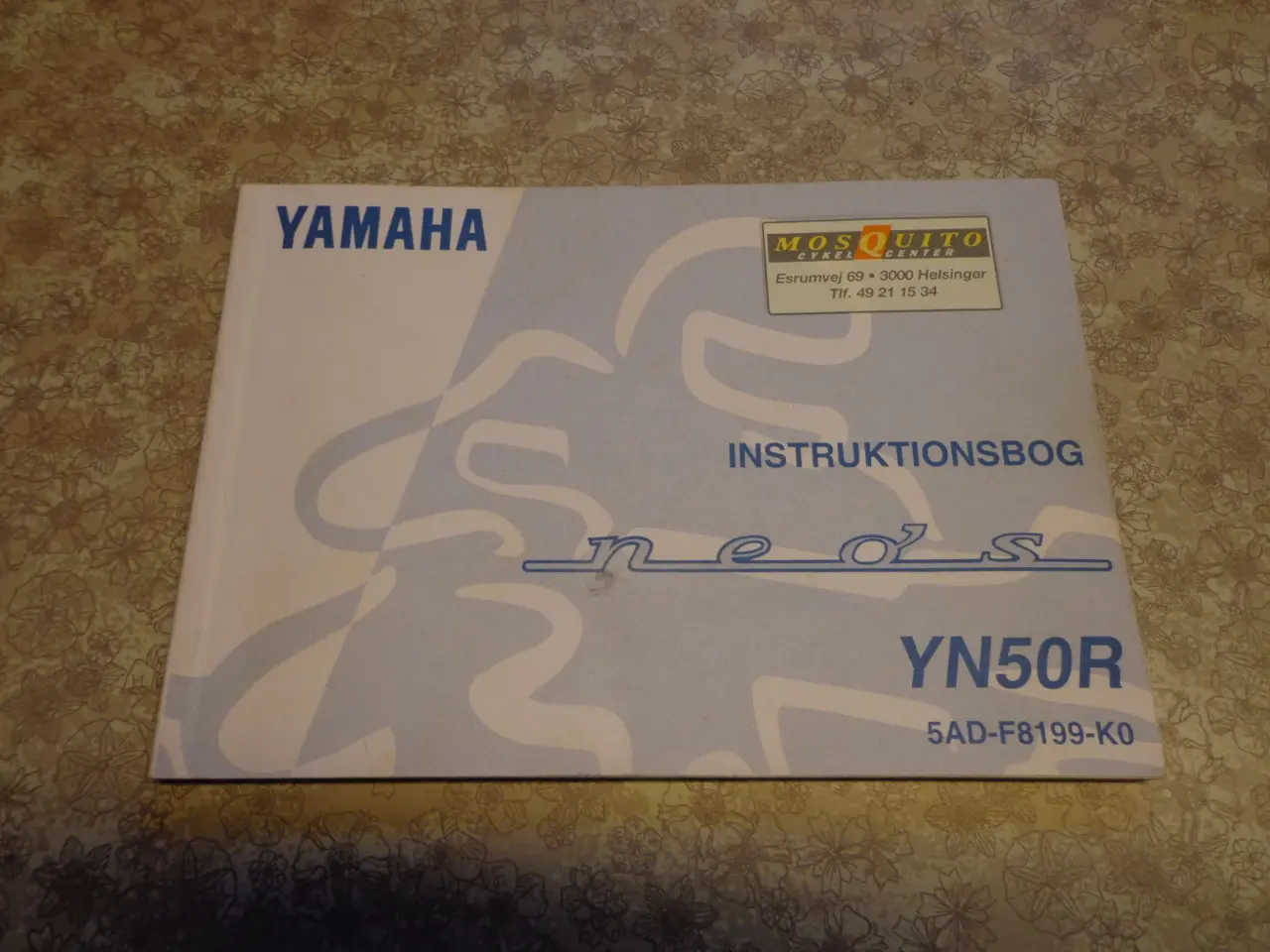 Billede 1 - Yamaha Neos instruktionsbog
