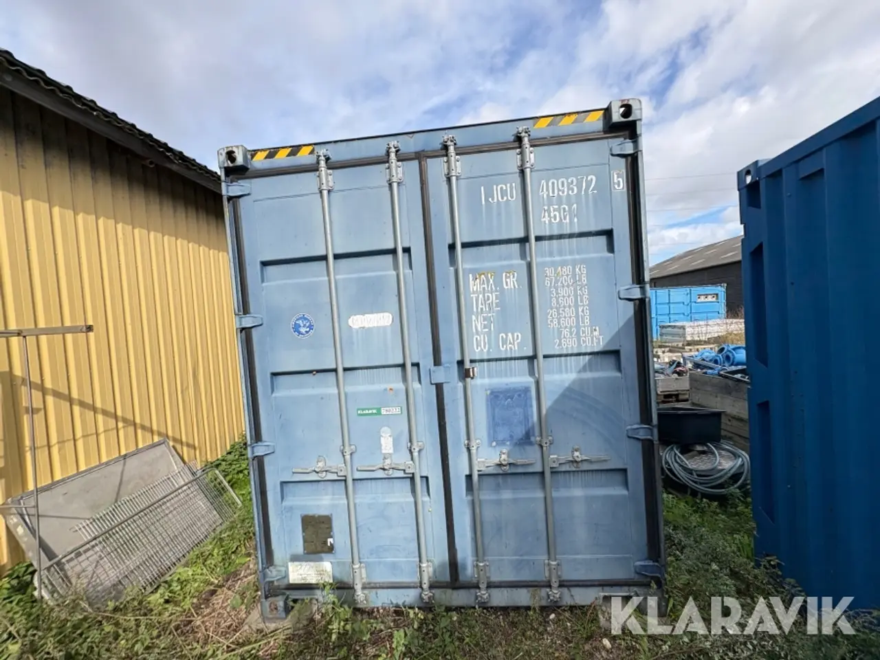 Billede 3 - Container 40 fods TYC-116 Opdelt rum med Euroshield shielded door