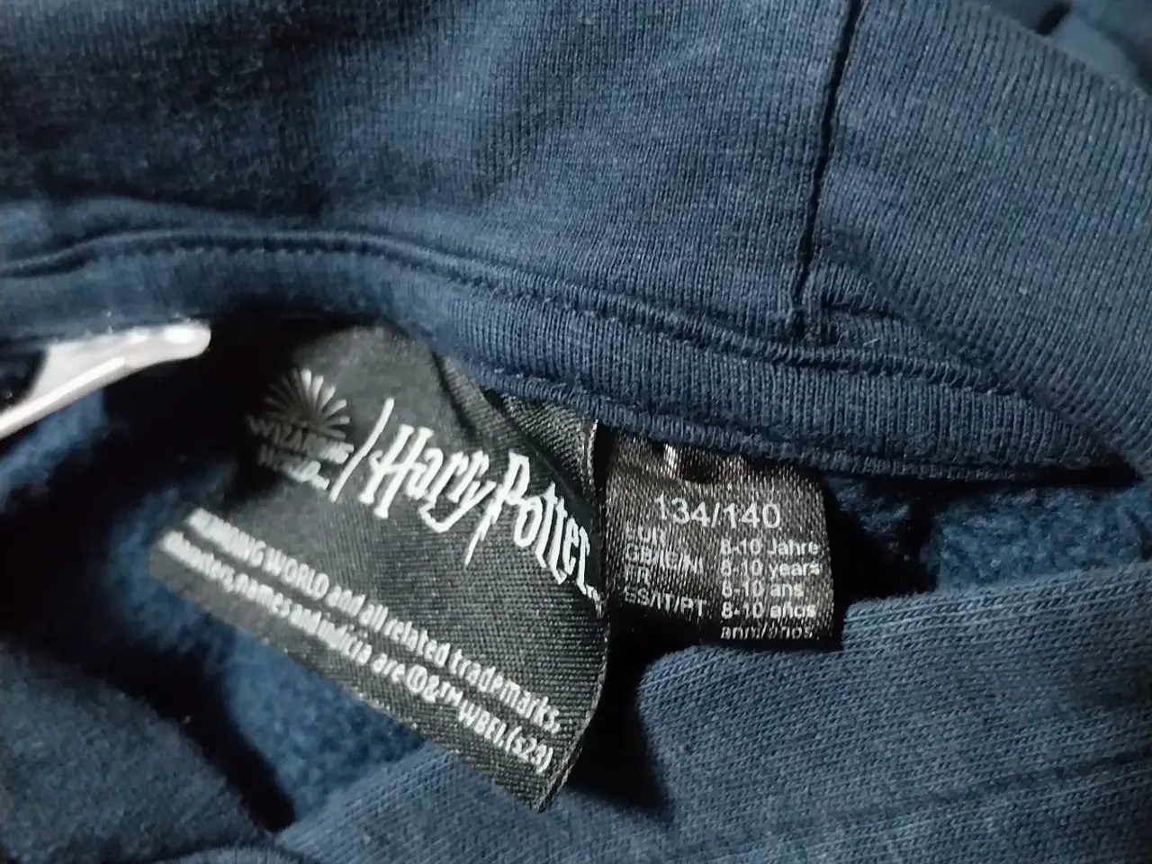 Billede 4 - Harry Potter hættetrøje str 134