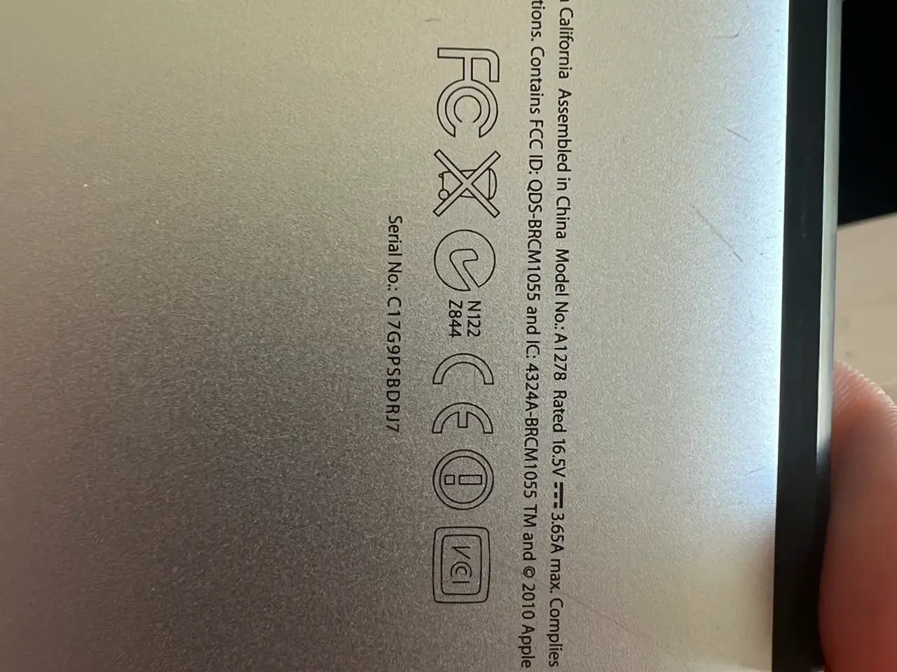 Billede 5 - MacBook Pro 13" (Early 2011) - 16 GB RAM -128 gb