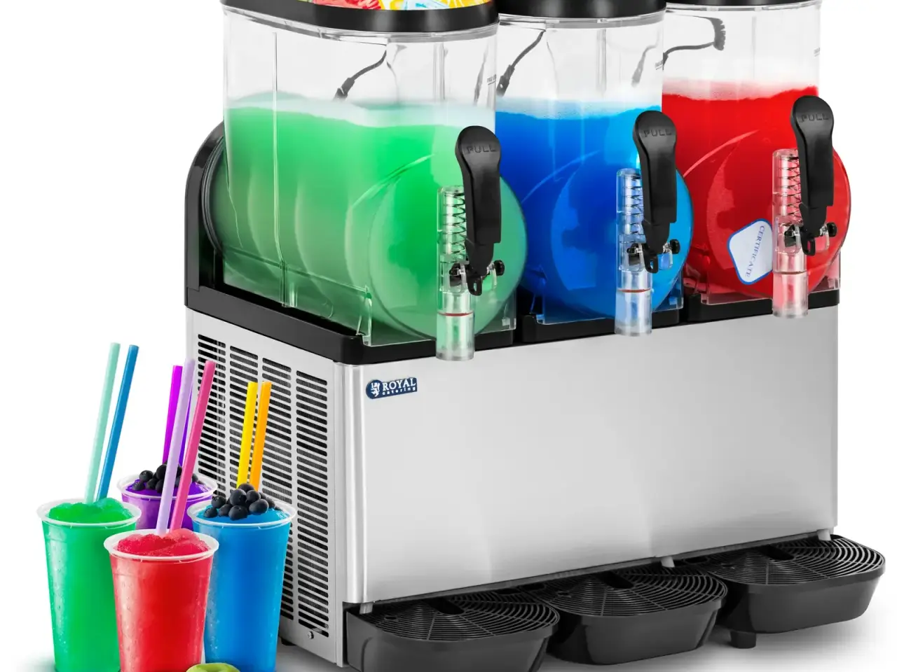 Billede 1 - Slush ice maskine – 3 x 12 l – LED – digitalt