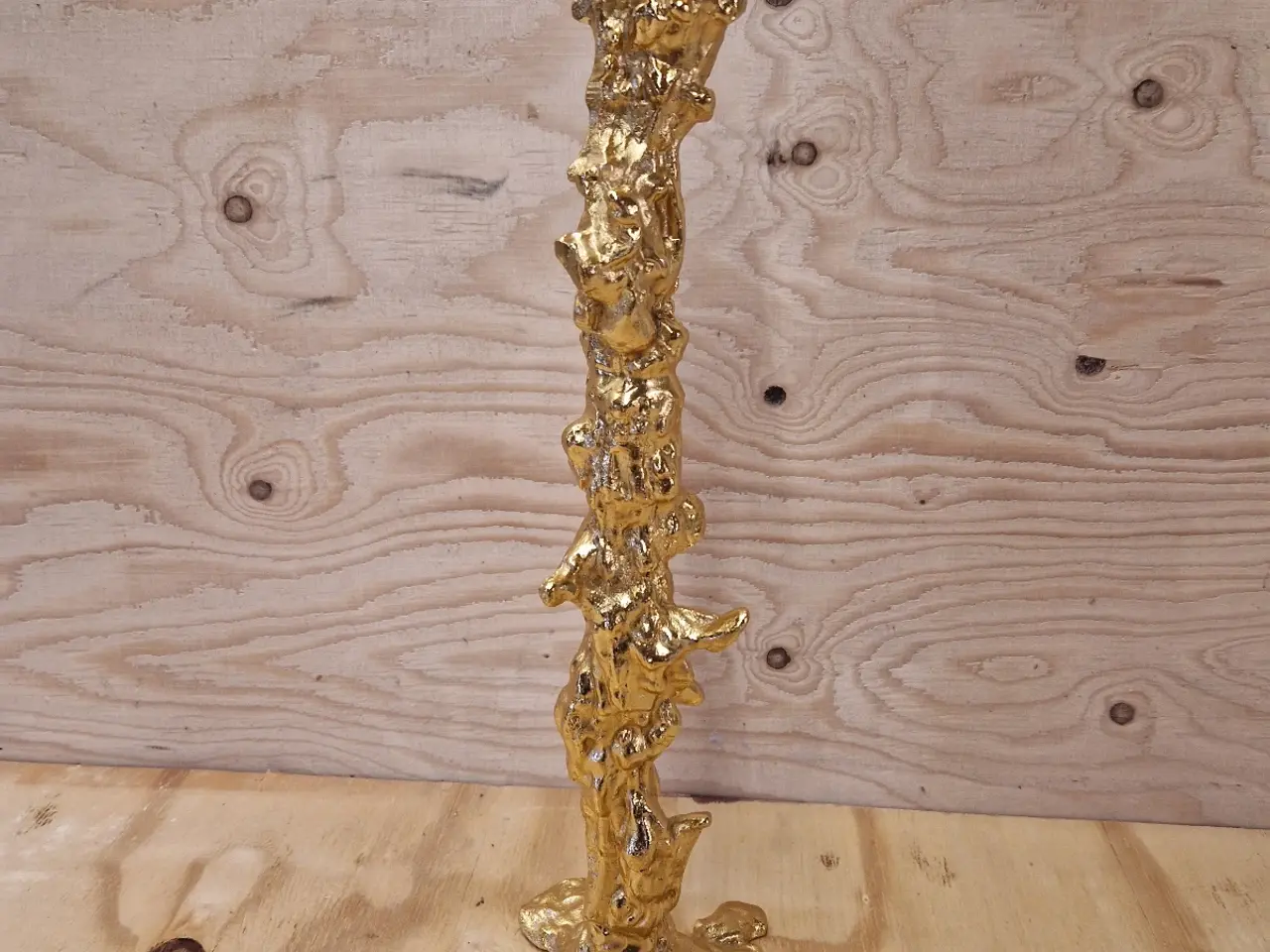 Billede 3 - Pols Potten Drip Guld Lysestage 50 cm
