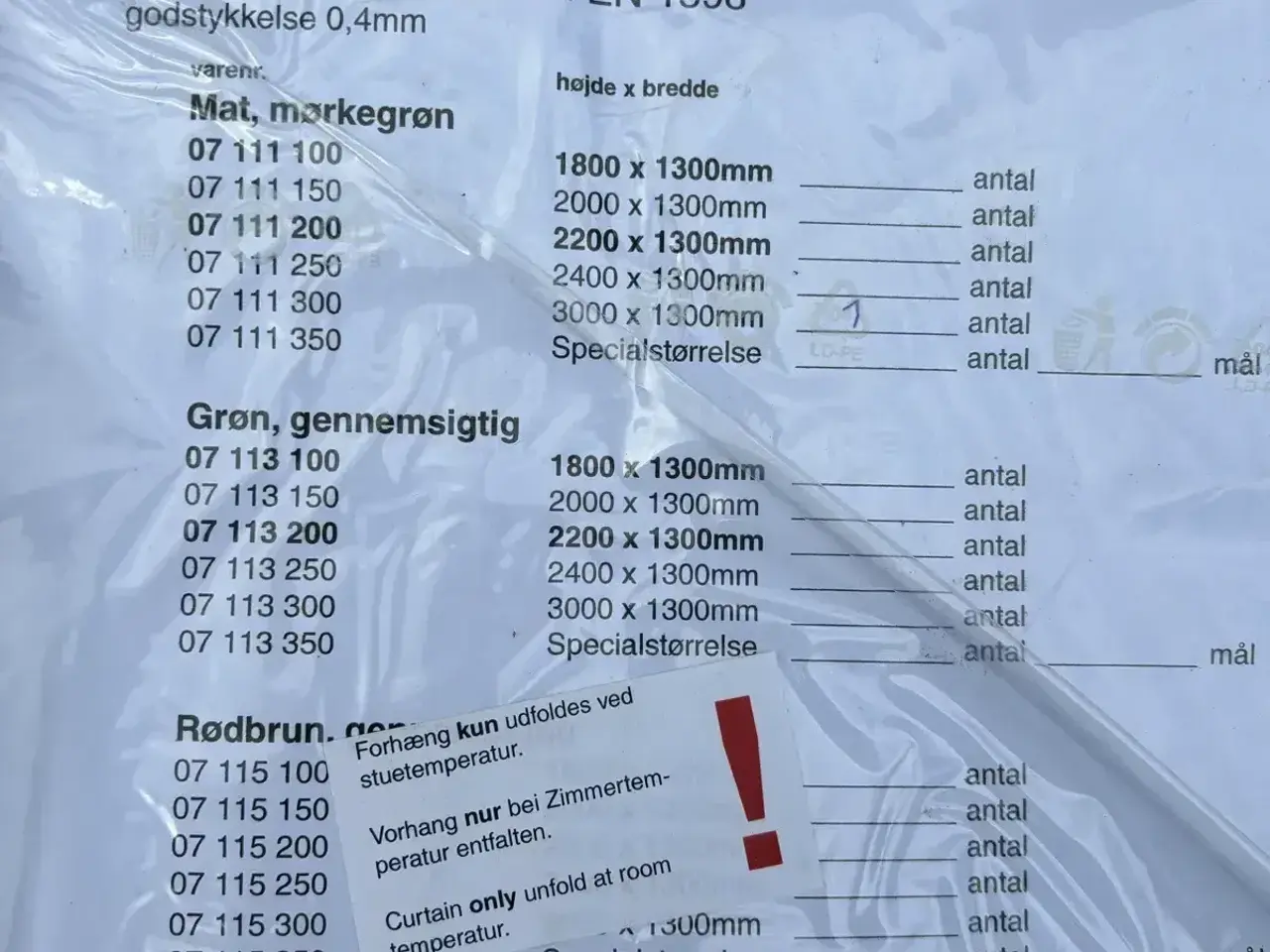 Billede 1 - Svejseforhæng