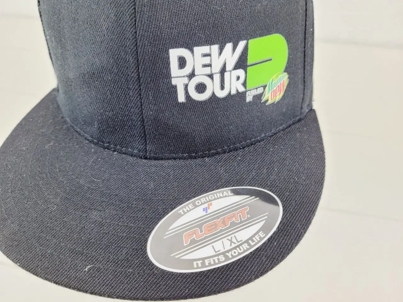 Billede 2 - Mountain Dew Tour Flexfit kasket / Cap