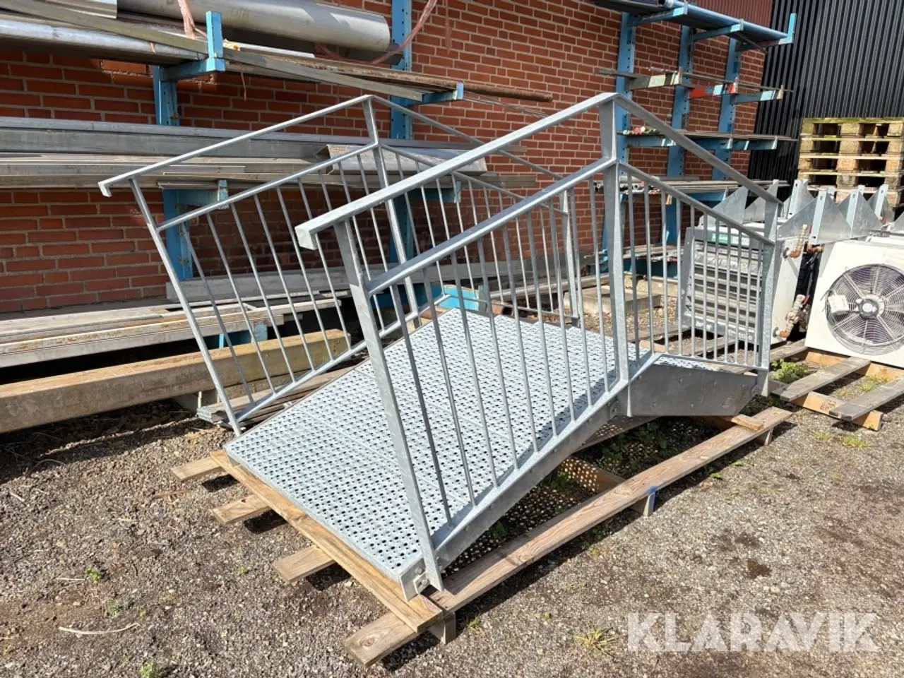 Billede 4 - Trappe galvaniseret