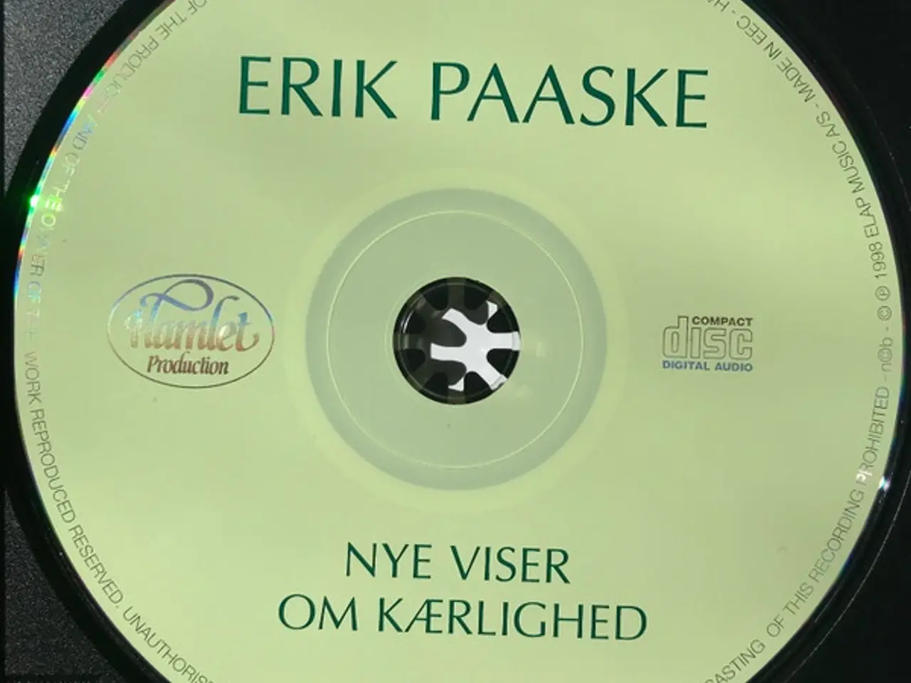 Billede 2 - Erik Paaske, Willy… – Nye Viser Om Kærlighed – CD