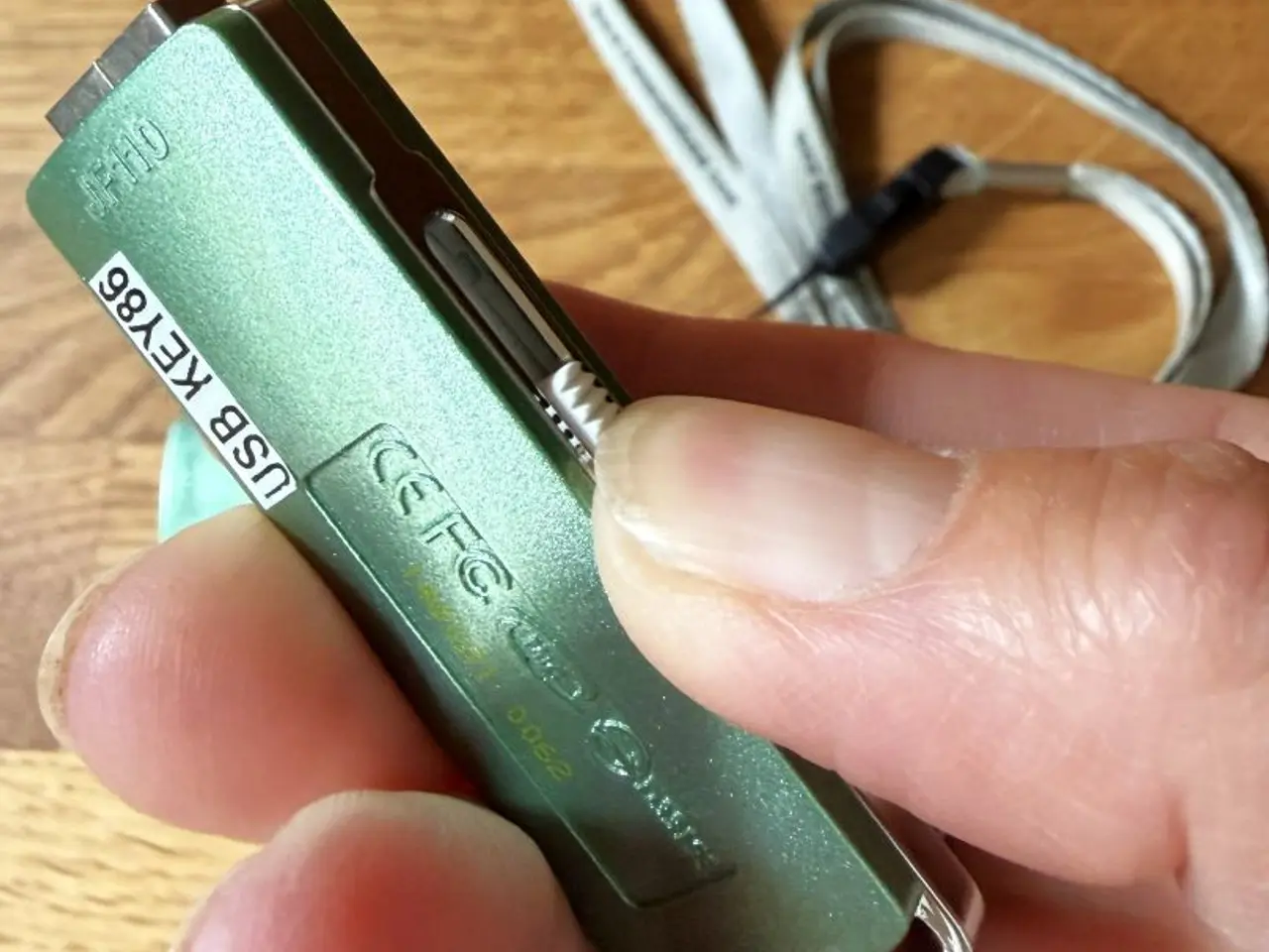 Billede 3 - 2 stk.Transcend USB-stik (256 MB)