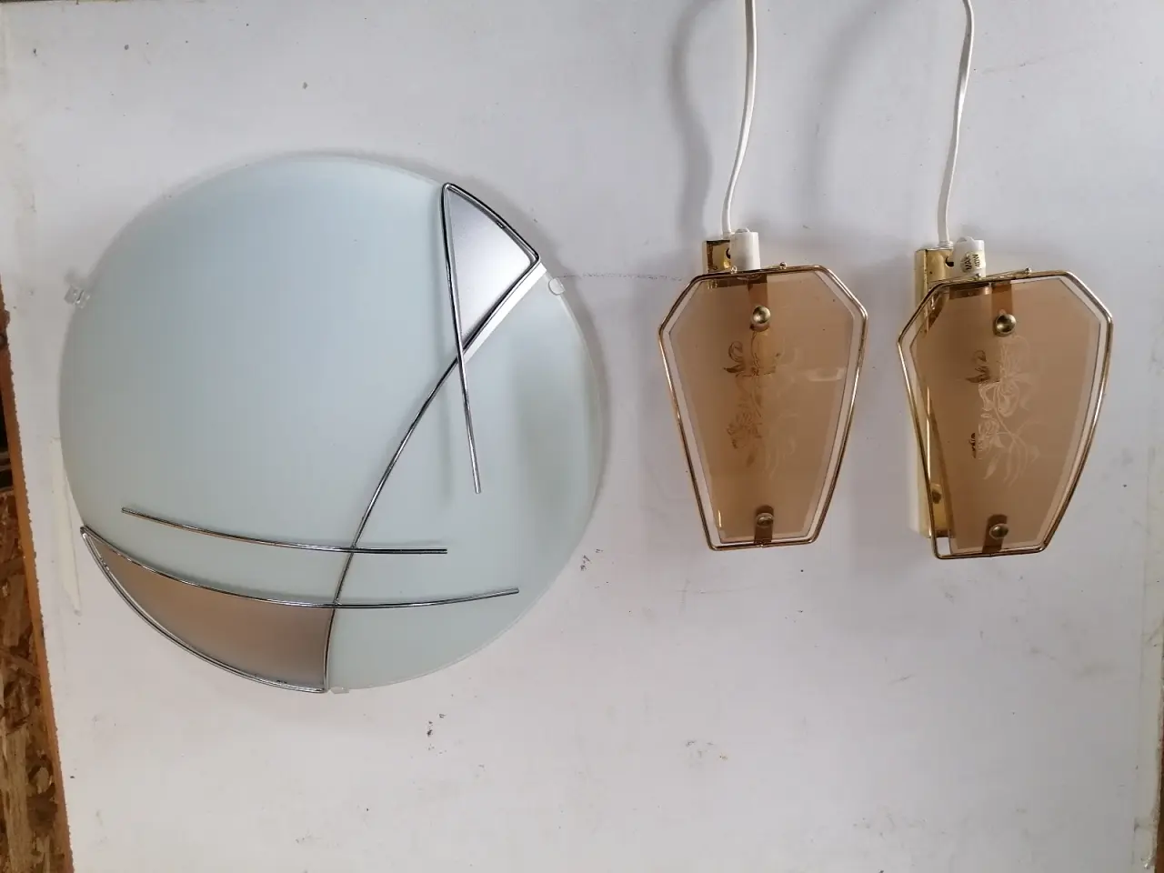 Billede 2 - Plafond EGLO. Retro Væglamper