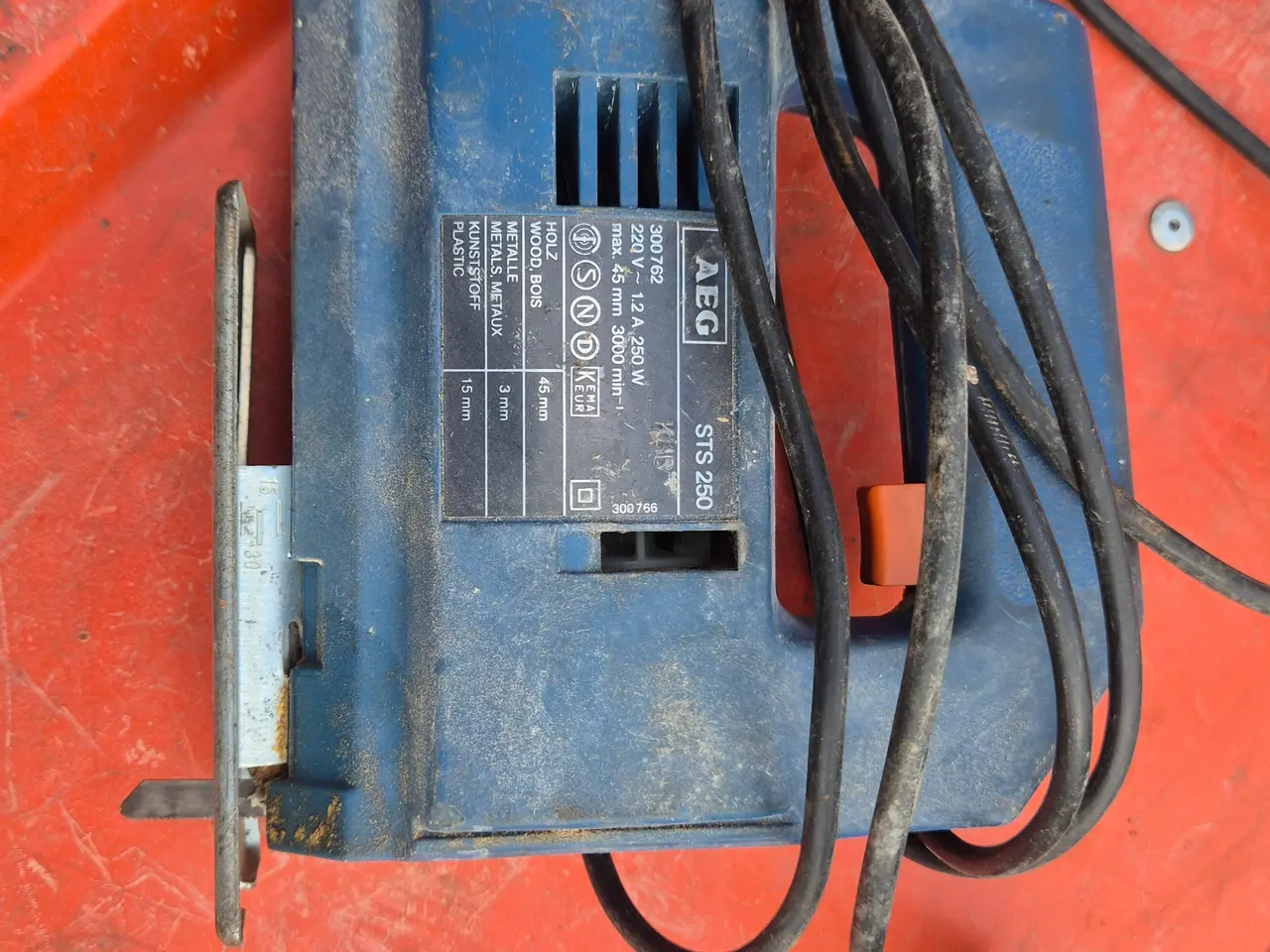 Billede 1 - AEG STS 250 stiksav – 250W – fungerer fint