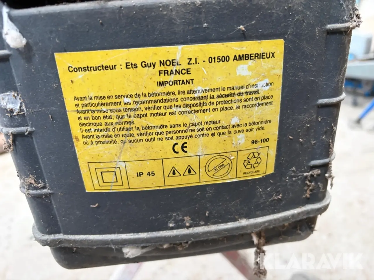 Billede 7 - Cement Mixer Guy Noel - 1 styk
