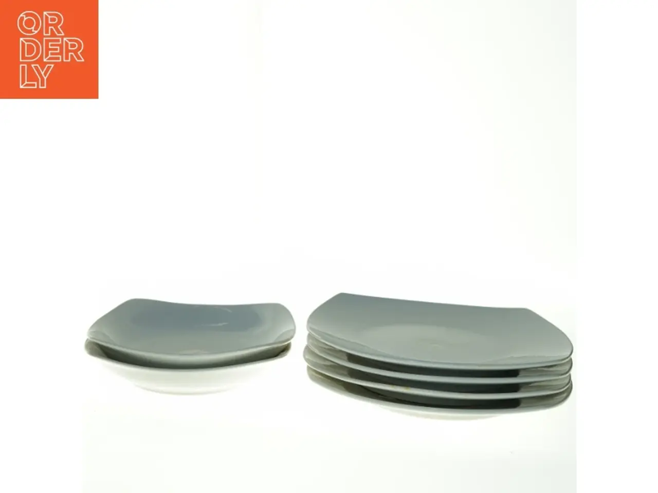 Billede 1 - Keramiktallerkener (str. 24 cm 20 x 4 cm)