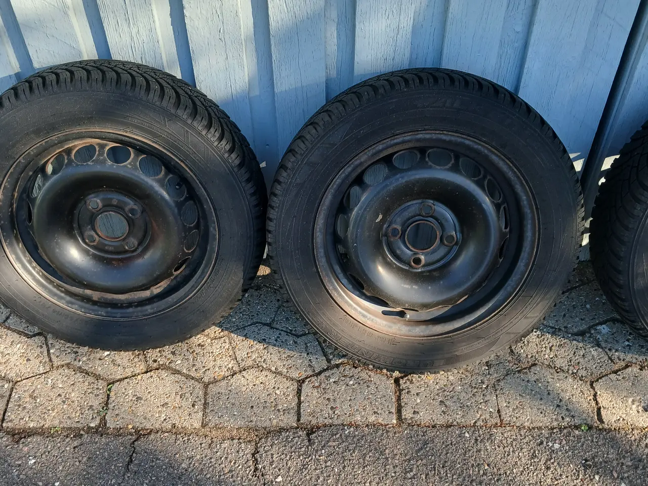 Billede 7 - 4 stk. vinterhjul til Citroen C1/Peugeot 107/Aygo