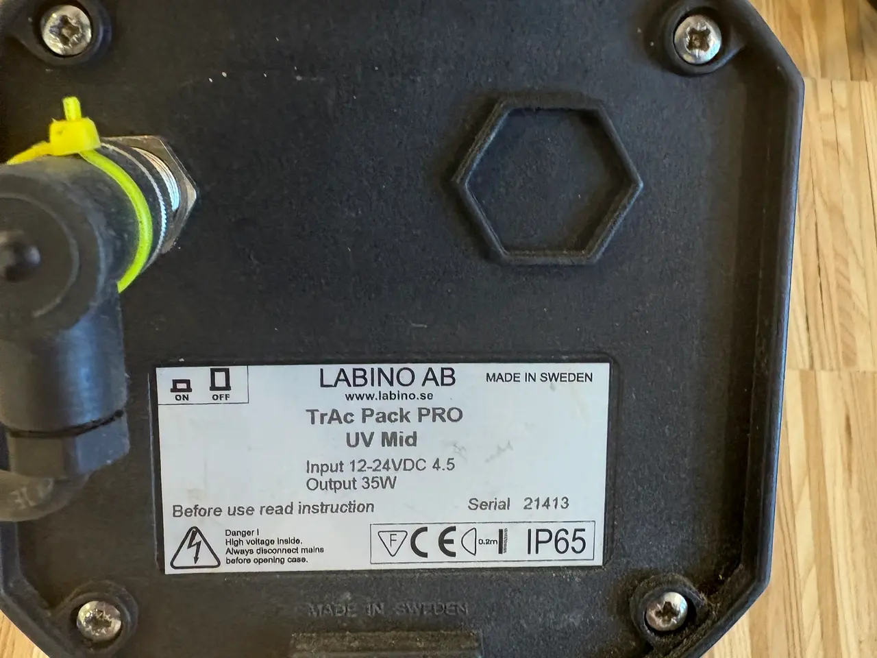 Billede 3 - UV lampe m batteriboks