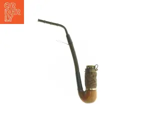 Antik Træpibe (str. 28 cm)