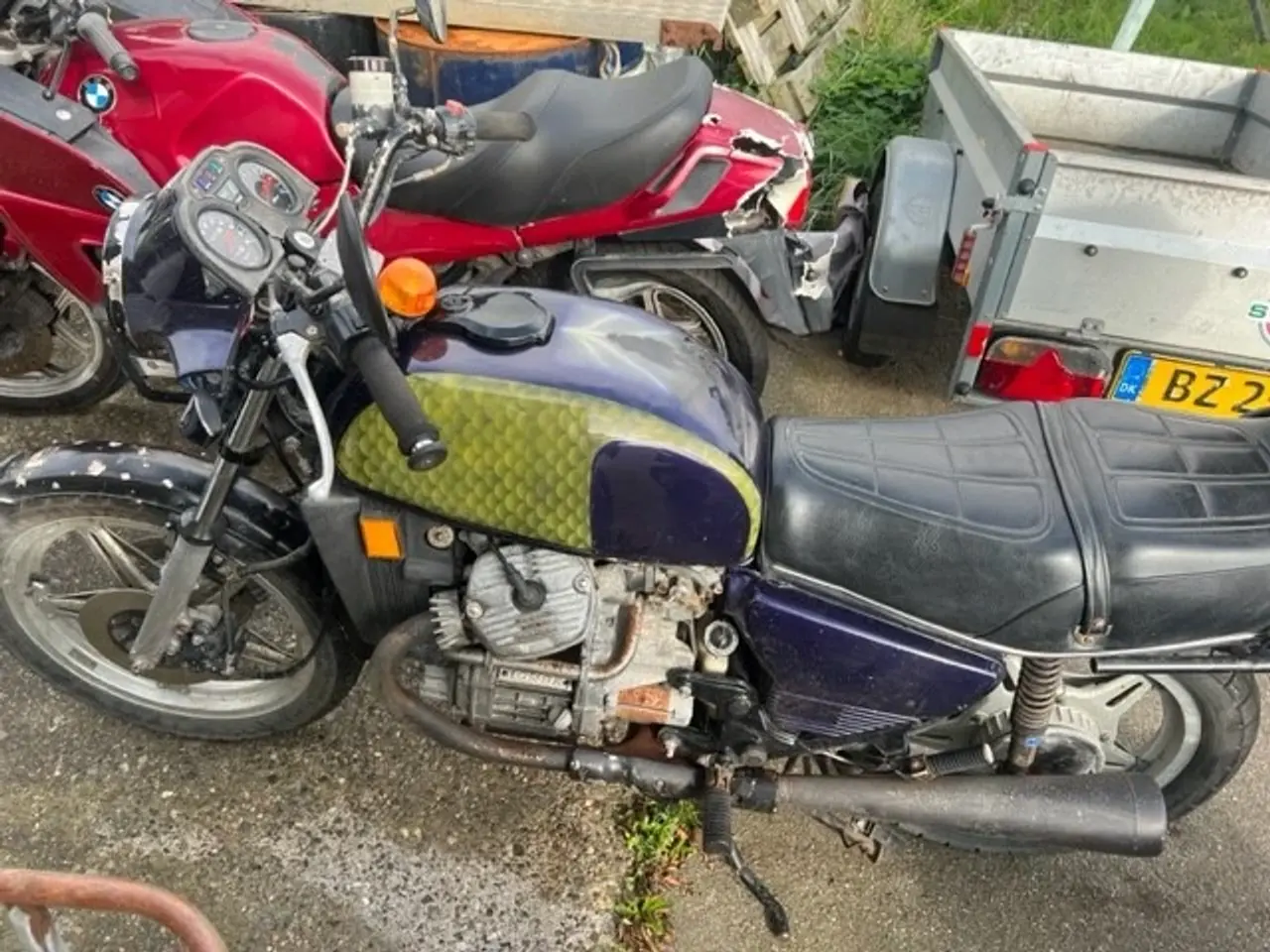 Billede 1 - hONDA CX500 ( GYLLEPUMPE)