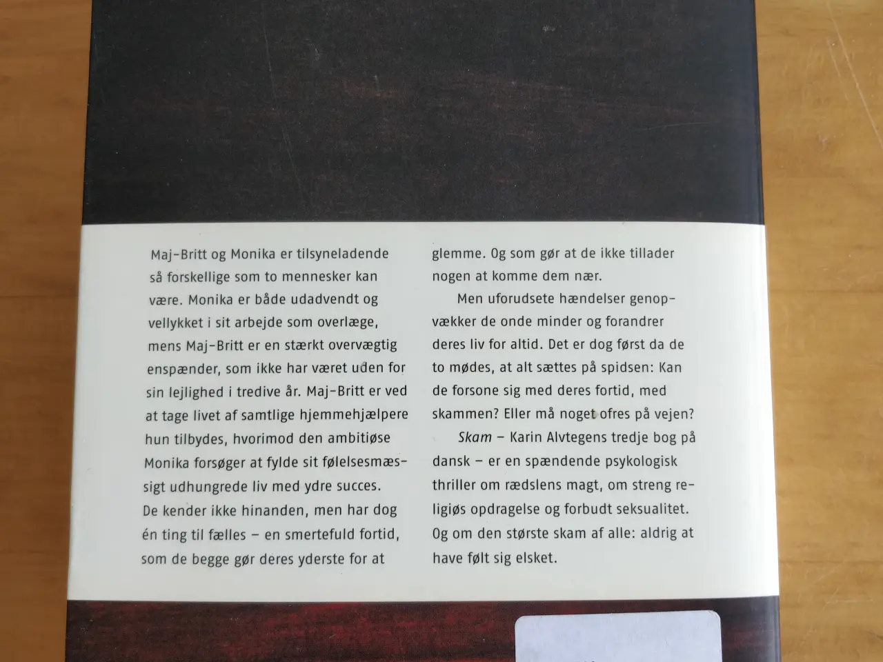 Billede 4 - Skam, Karin Alvtegen