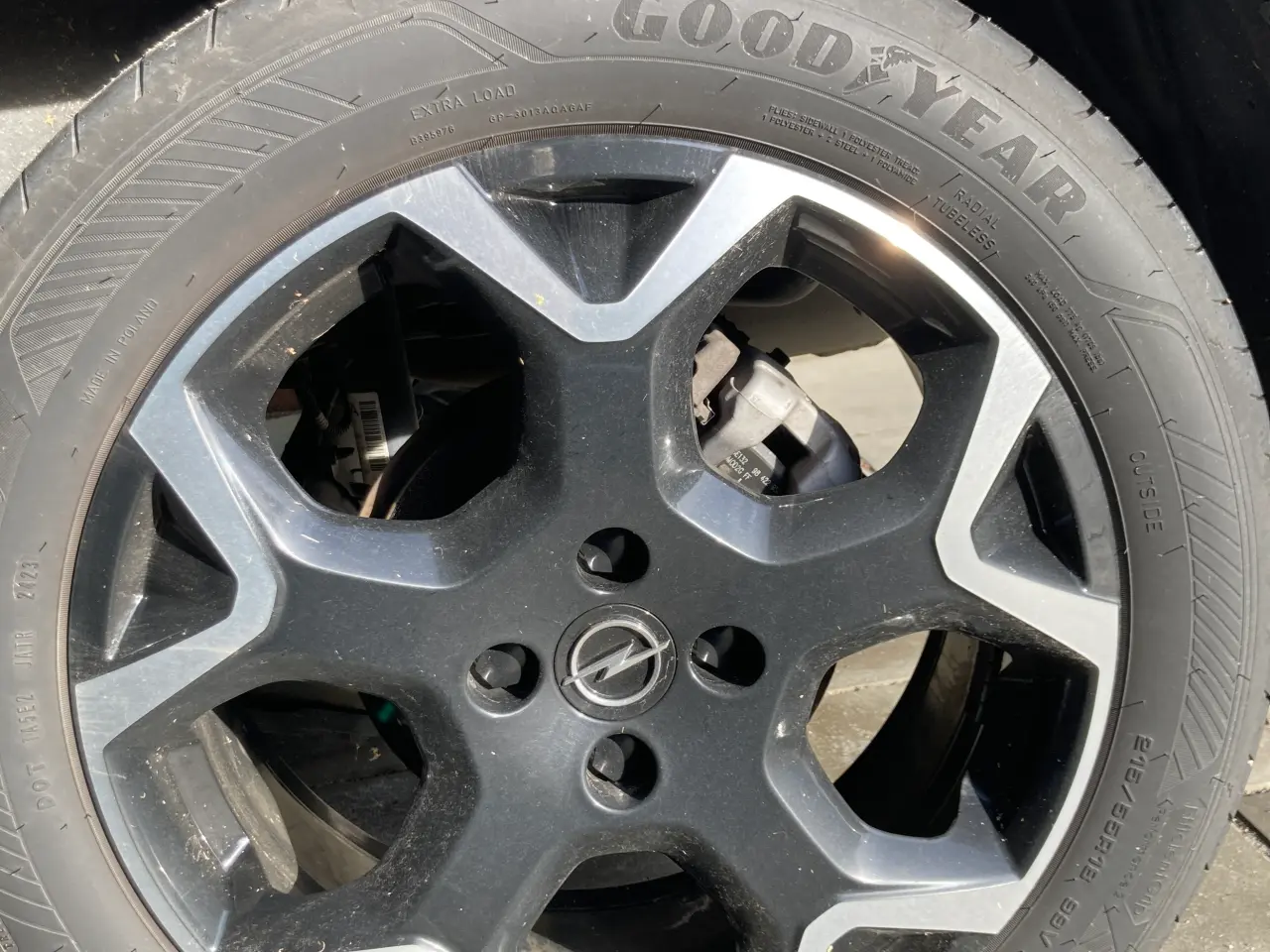 Billede 1 - Goodyear dæk uden fælge 