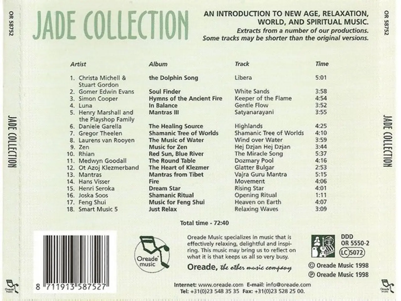 Billede 2 - Diverse kunstnere – Jade Collection – CD