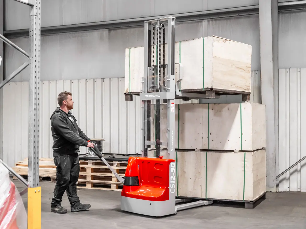 Billede 24 - CS12 Elektrisk stabler – 1200 kg kapacitet, løftehøjde op til 4000 mm