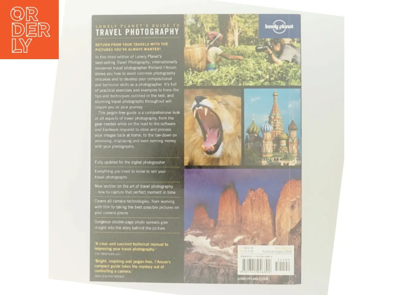 Billede 3 - Rejsefotografi guidebog fra Lonely Planet