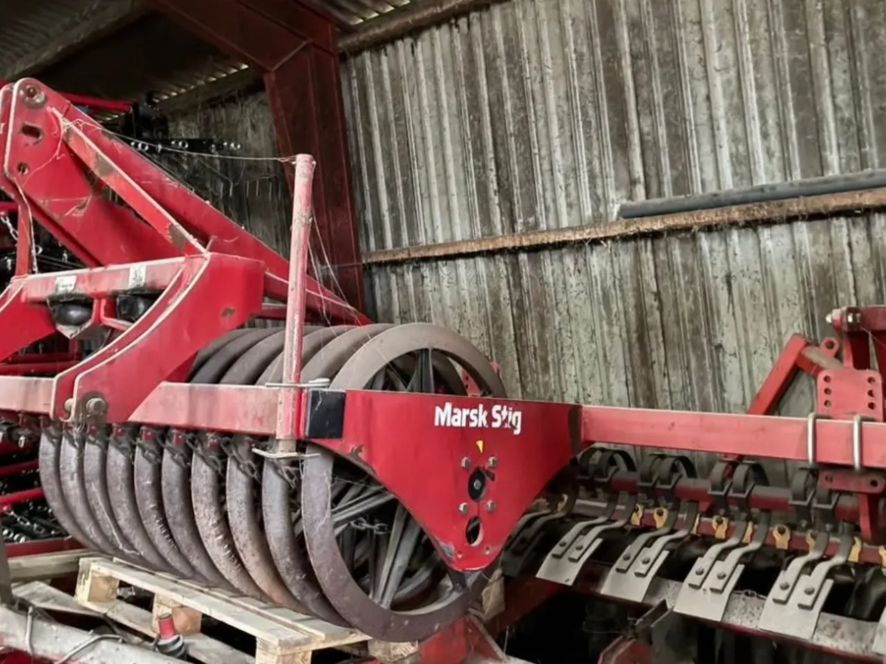 Billede 1 - marstig 4 meter med planer planke