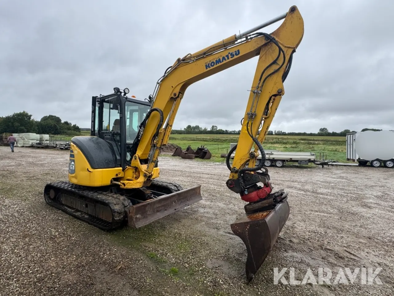 Billede 2 - Gravemaskine Komatsu PC 55 MR