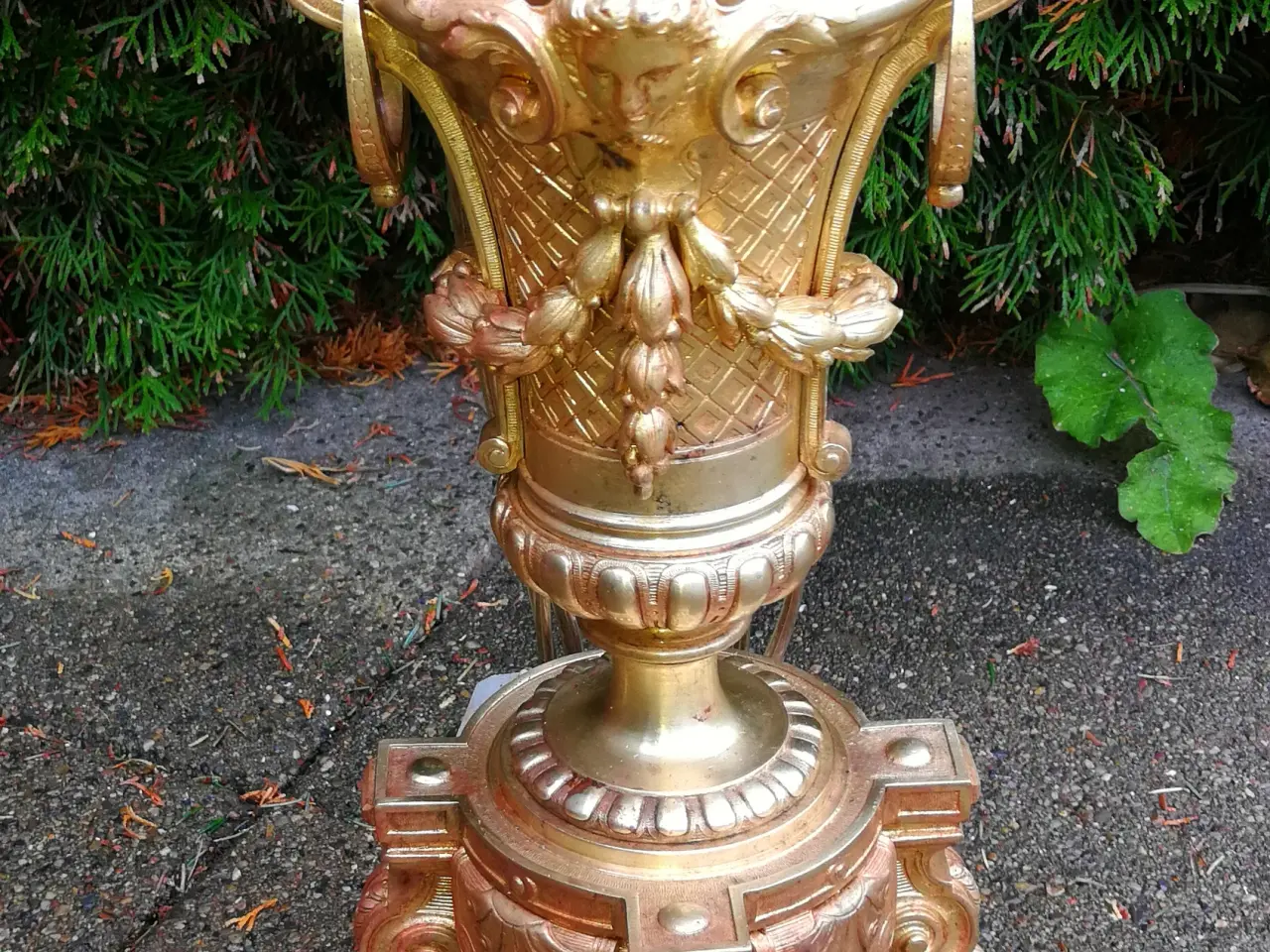 Billede 2 - Bronze gulvlampe.