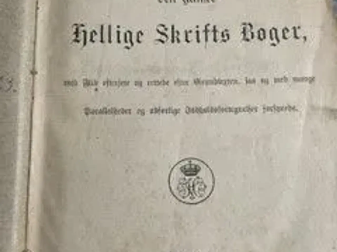 Billede 2 - gammel bibel sælges
