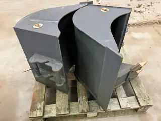 Minigraver skovle T2,5 . 60CM CP Dansk skovl ny