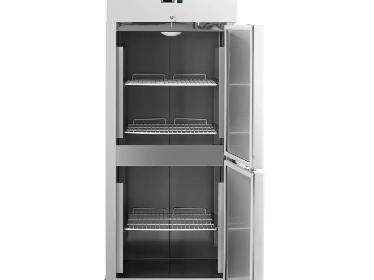 Billede 4 - Dobbelt køleskab – 485 l – rustfrit stål