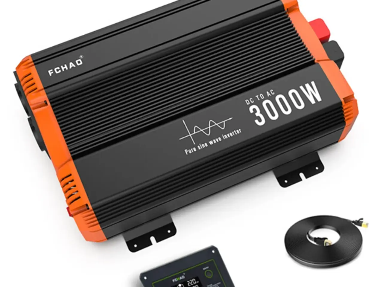 Billede 1 - Inverter 12/24/48volt til 220volt 3000 watt
