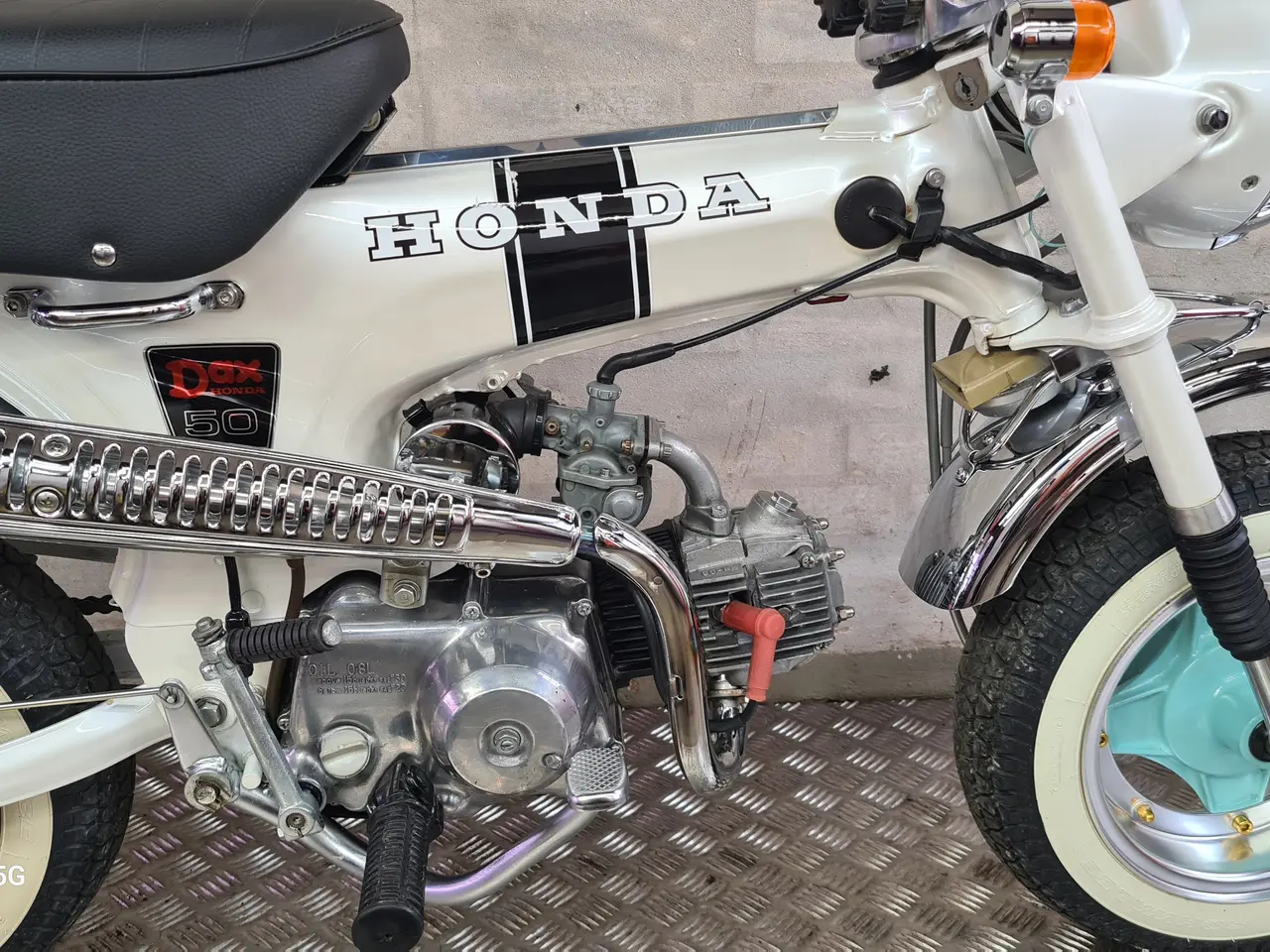 Billede 6 - 1973 Honda Dax 50cc White Lady