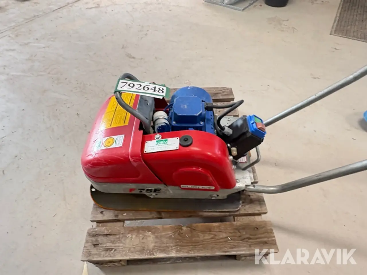 Billede 6 - Pladevibrator Swepac F75E