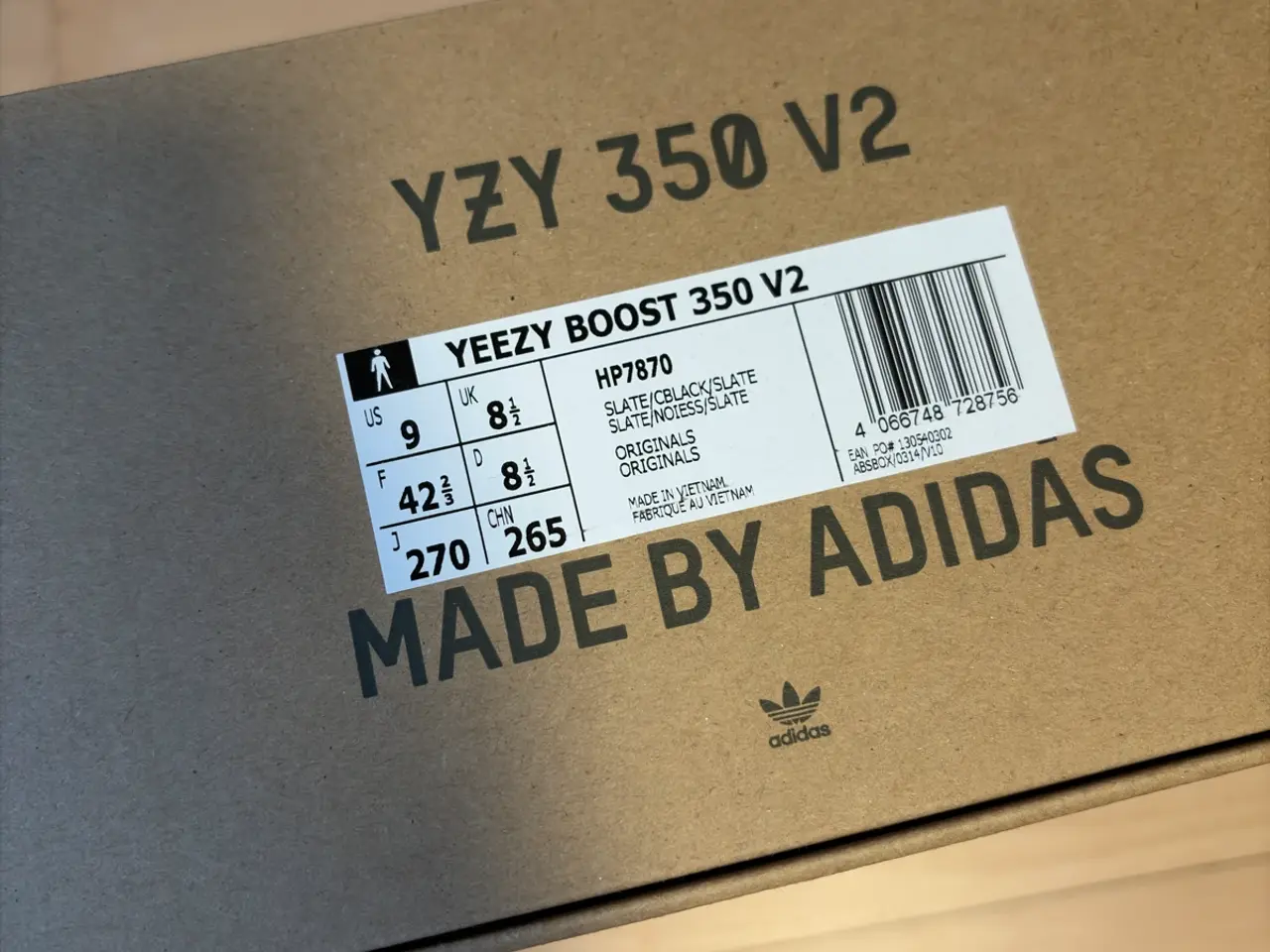 Billede 4 - Adidas Yeezy Boost 350 V2 Slate 