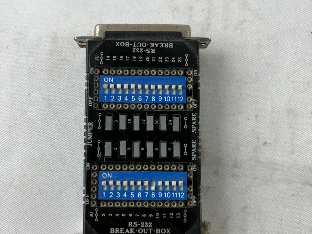 Billede 2 - RS232 Break-Out Box DB25 Serial Analyzer DIP