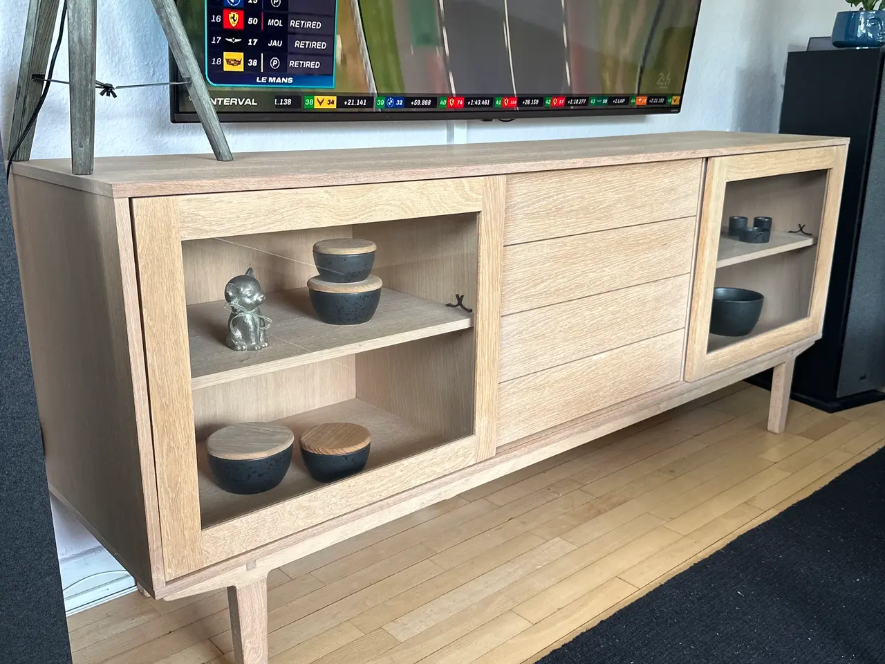 Billede 2 - Casø 901 egetræ’s skænk/Tv møbel