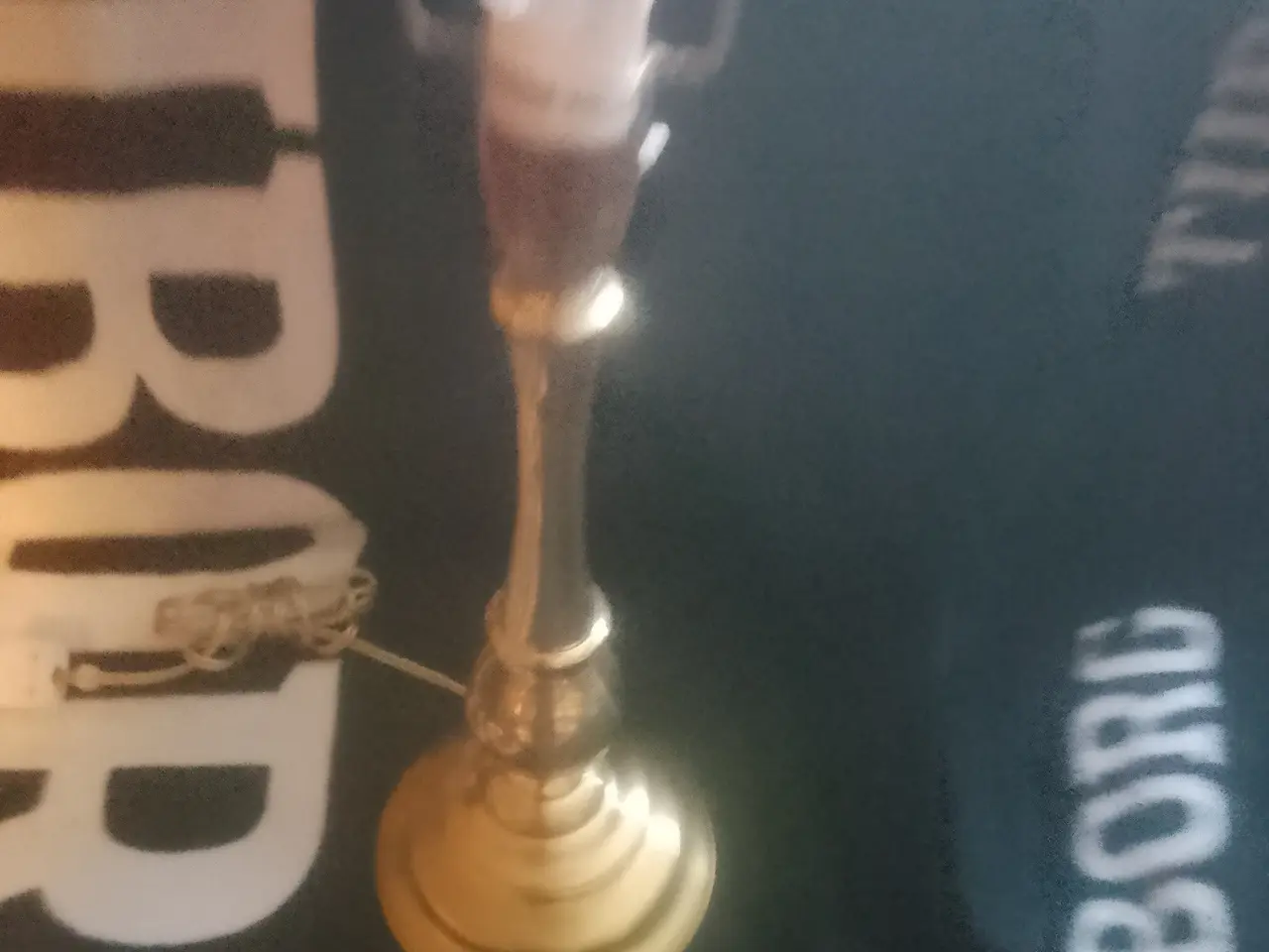 Billede 1 - Messing lampe