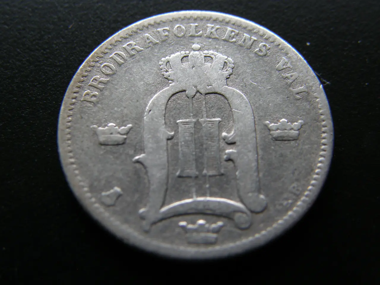 Billede 2 - Sverige  50 öre  1883 EB  KM#740