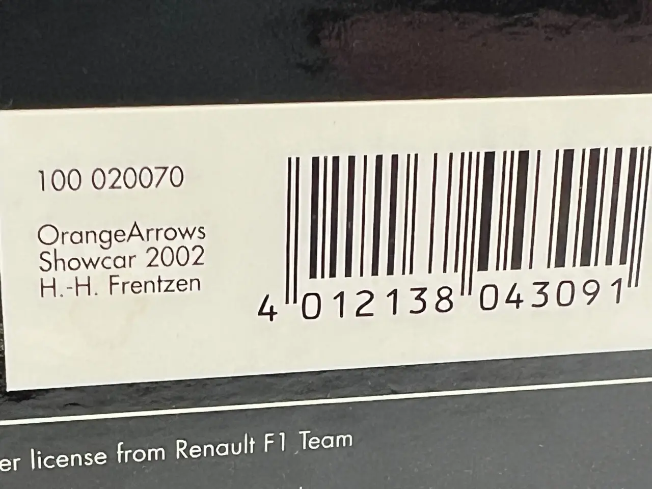Billede 10 - 2002 Arrows A23 Cosworth - Minichamps - 1:18