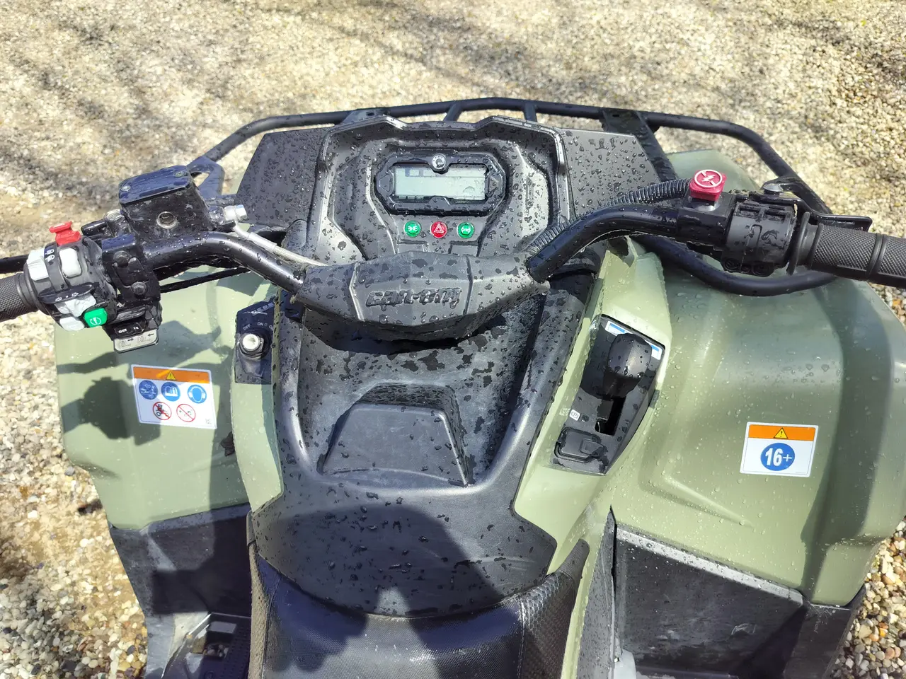 Billede 6 - Fin velholdt Can Am 570/650 ccm privat traktor