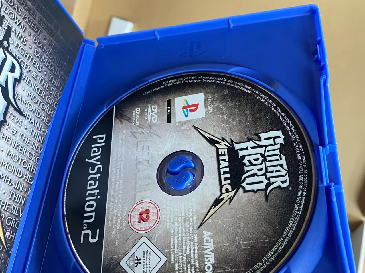 Billede 5 - Guitar Hero Metallica PS2-sæt-ubrugt