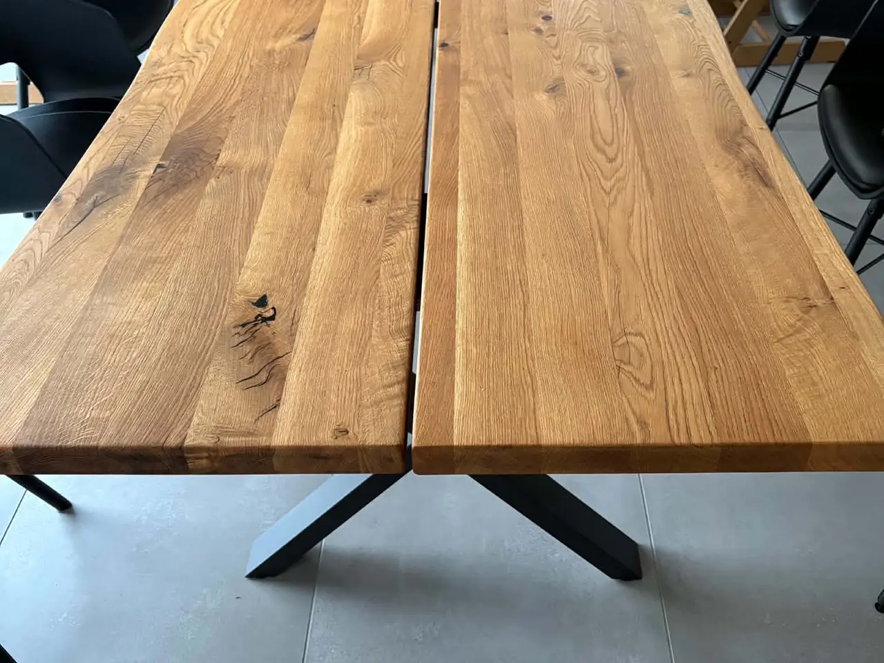 Billede 2 - Egetræs plankebord