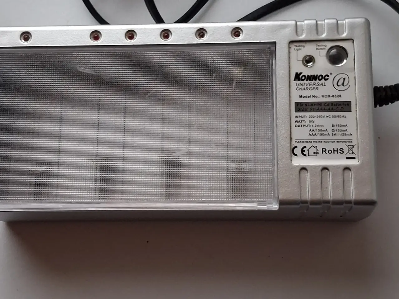 Billede 1 - Batterioplader. 50kr.