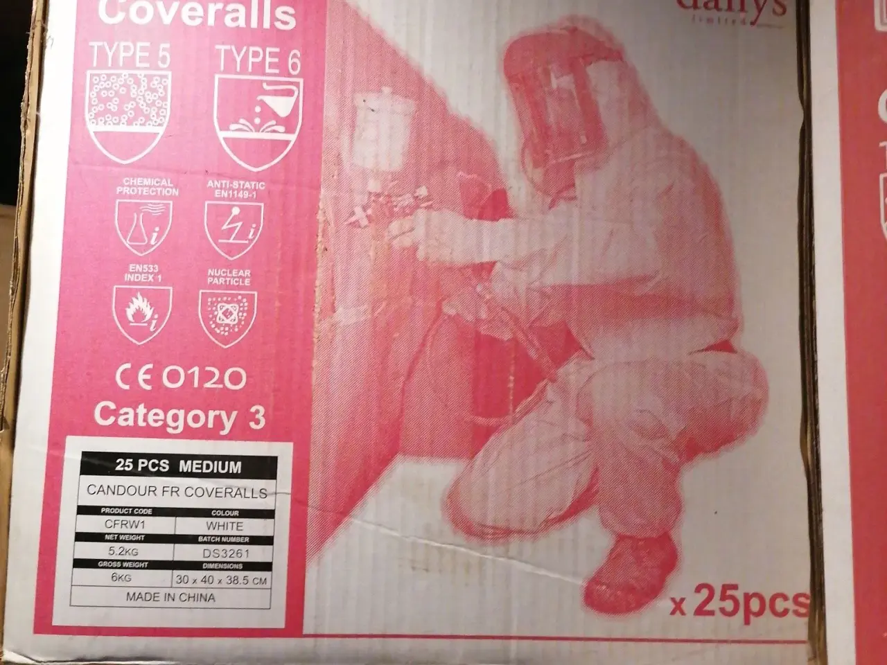 Billede 4 - Engangsdragt candex coverall ny