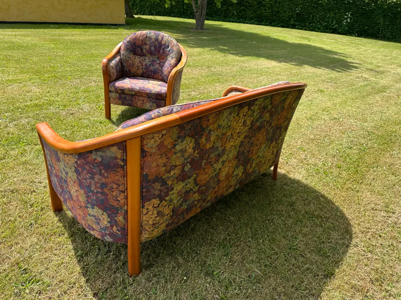 Billede 3 - Fin sofa med passende stol