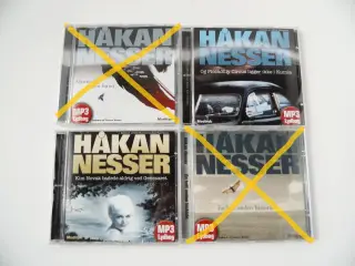 Lydbøger - mange forskellige - 10,00 kr/stk.