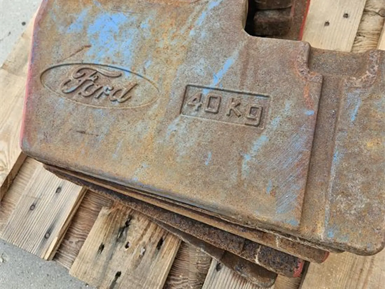 Billede 6 - Ford 10X40 - Originale frontvægte / front weights