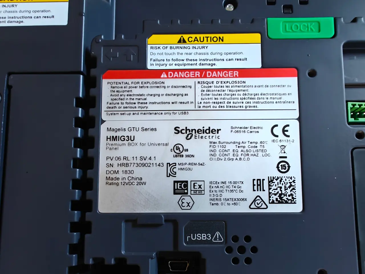Billede 3 - Schneider Electric 12 tommer TFT Touchscreen HMI