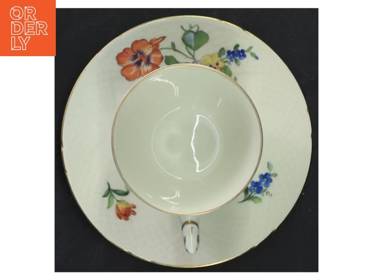 Billede 3 - B&G Saksisk Blomst kaffekop 102 (str. Ø 13,5&6x9,5 cm)